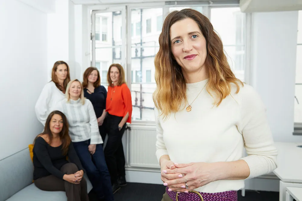 Fiona Watts, Founder and Managing Director, with the International Private Finance team